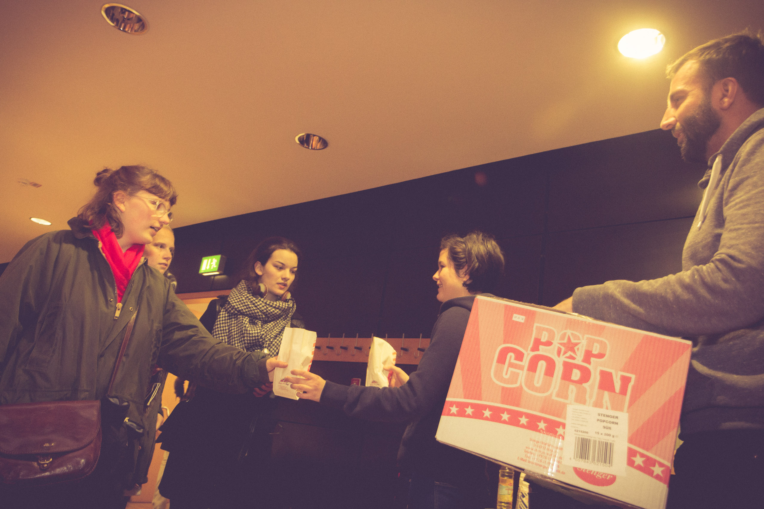 Gründerwoche 2017 - Gründerkino Popcorn-Verteilung Gründerwoche 2017 - Gründerkino Popcorn-Verteilung